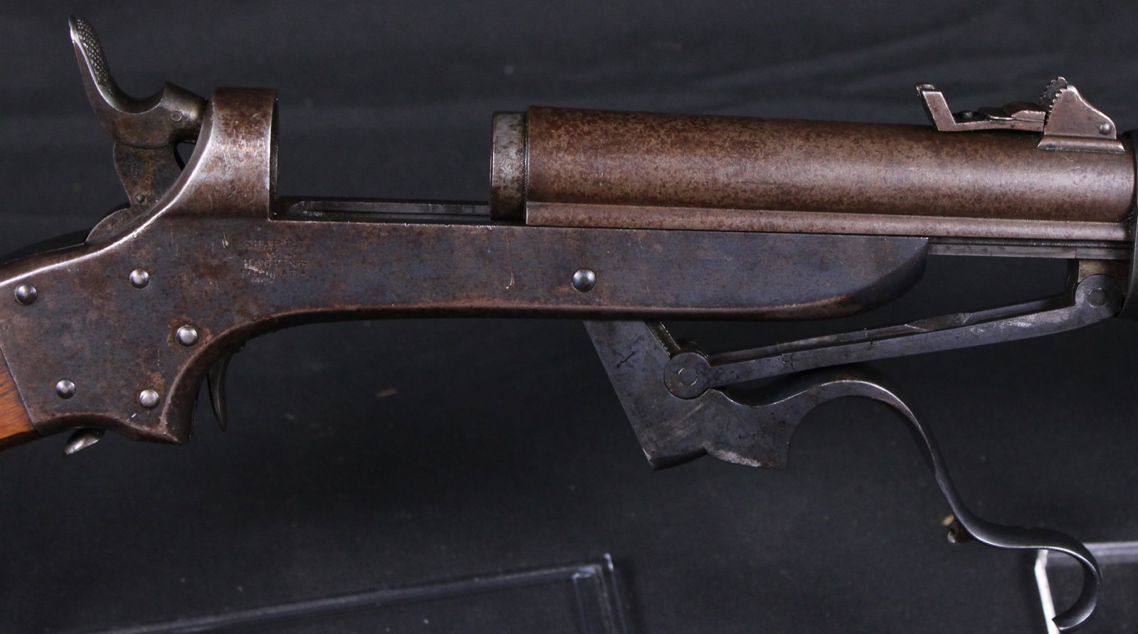 Potential Prototype Sharps and Hankins Patent 1859 .52 Rimfire Lever Action Rifle (SNR) - 8