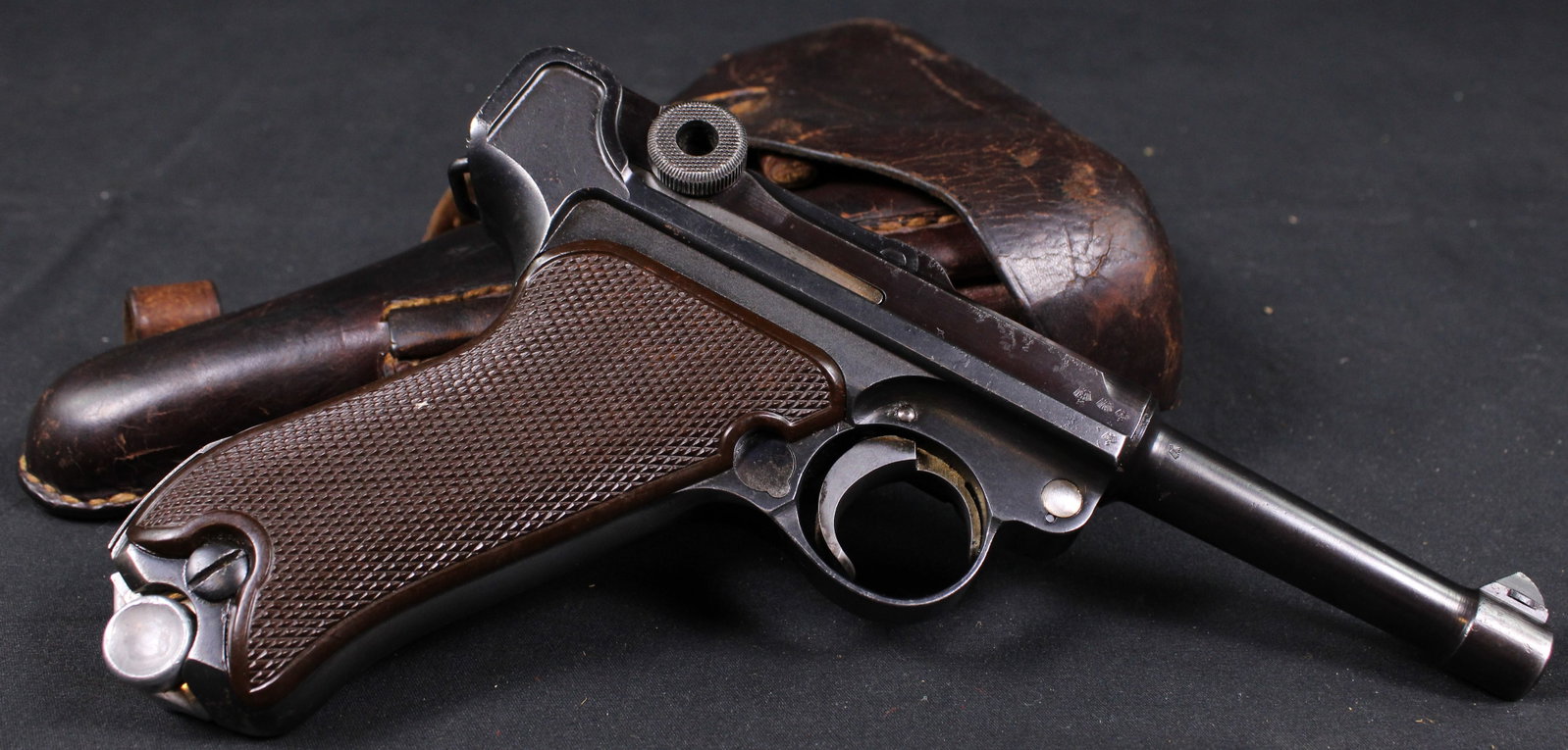 Luftwaffe Marked Heinrich Krieghoff Waffenfabrik Luger P.08 9mm Semi-Automatic Pistol (PPR) - 5