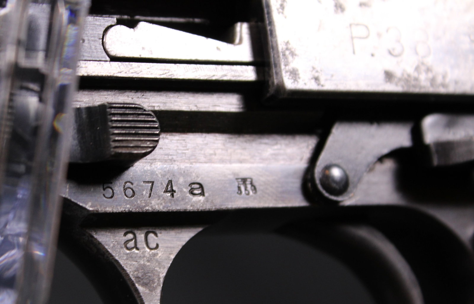 Captured Walther P.38 9mm Semi-Automatic Pistol W/ Two Matching Magazines and Original Holster (PPR) - 7
