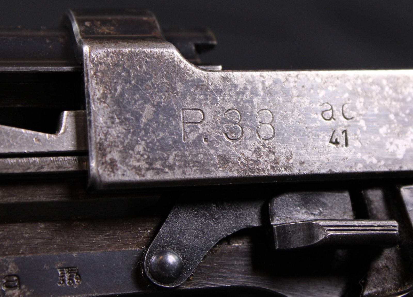 Captured Walther P.38 9mm Semi-Automatic Pistol W/ Two Matching Magazines and Original Holster (PPR) - 8