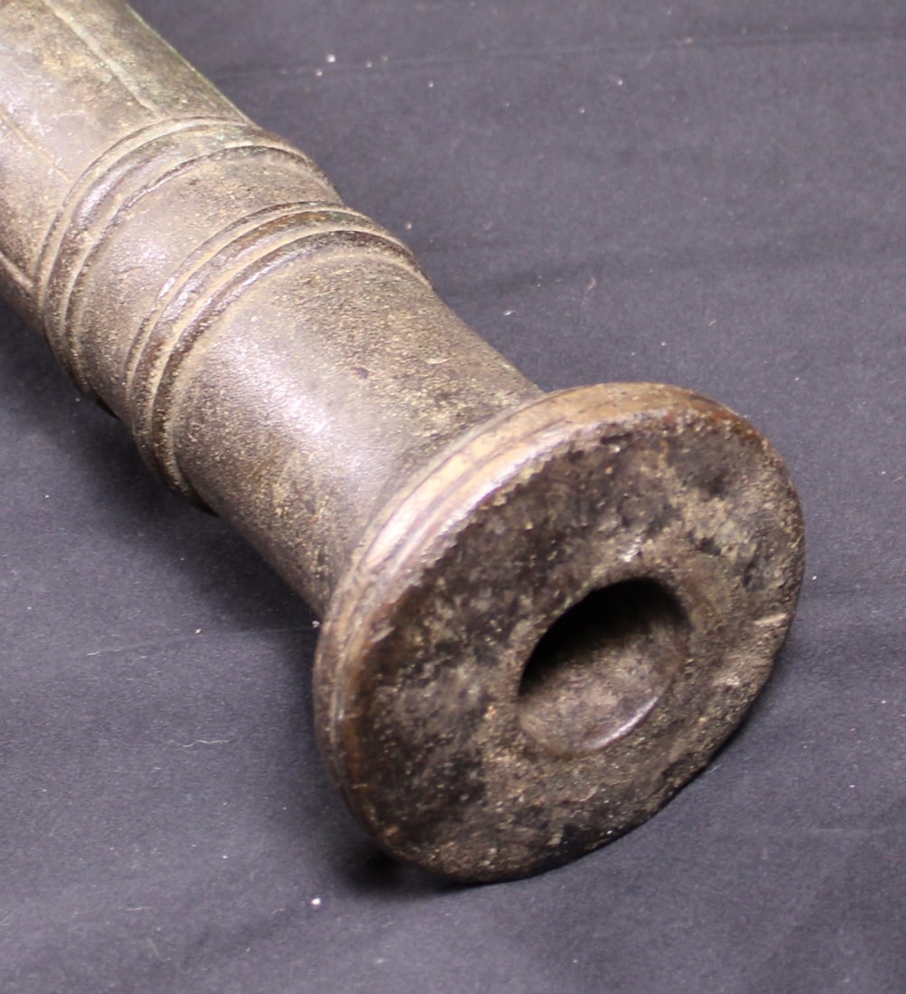 Large 19th Century Lantaka Black Powder Breach Loading Cannon (SFA) - 9