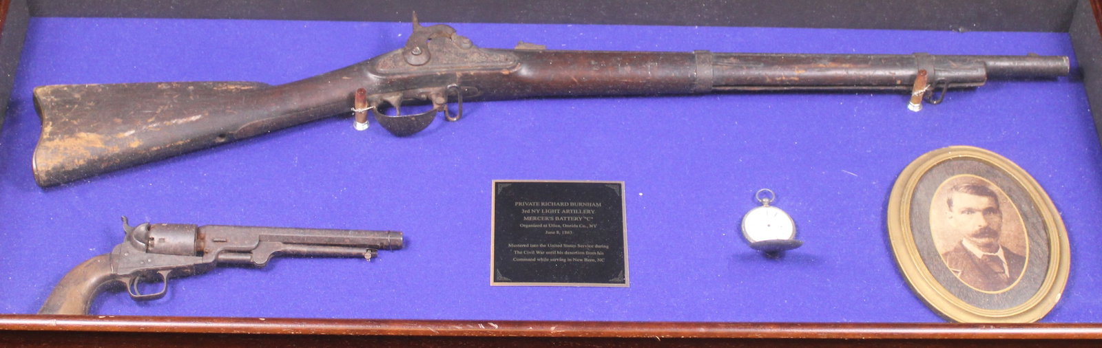 Private Richard Burnham Civil War Antique Firearms and Artifacts Group Lot No FFL Required (SES) - 2