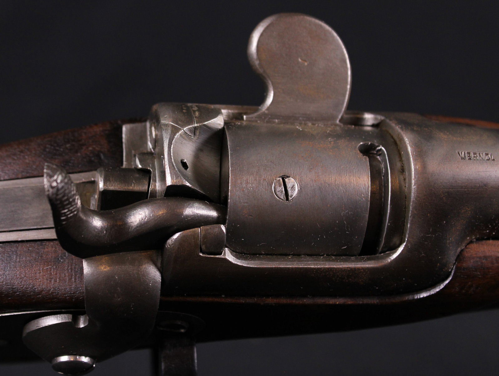 Excellent Werndl-Holub M1867/77 11.15x54r Breach Loading Rifle (KFC) - 5