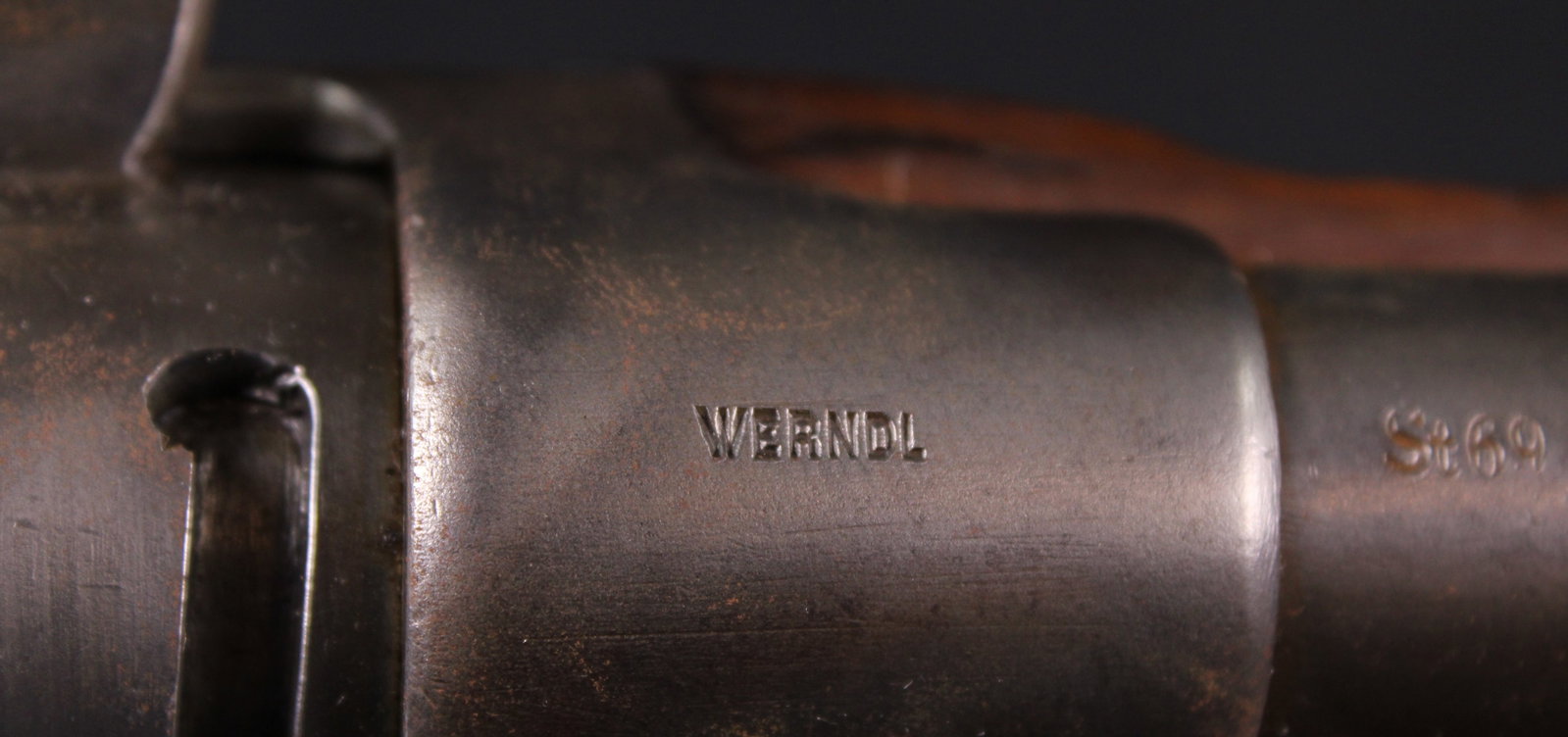 Excellent Werndl-Holub M1867/77 11.15x54r Breach Loading Rifle (KFC) - 8