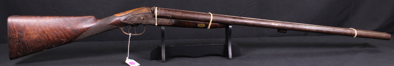 R. Wakefield Side-by-Side Black Powder Percussion 12ga Shotgun (JAA): Description coming soon! Bidders are welcome to preview items in person during our normal operating hours Tuesday through Saturday 11am-6pm. Estimated shipping parcel size (LxWxH) 48 inches x 8 inches