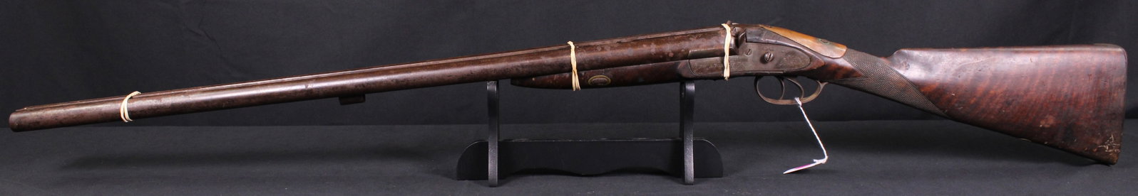 R. Wakefield Side-by-Side Black Powder Percussion 12ga Shotgun (JAA) - 2