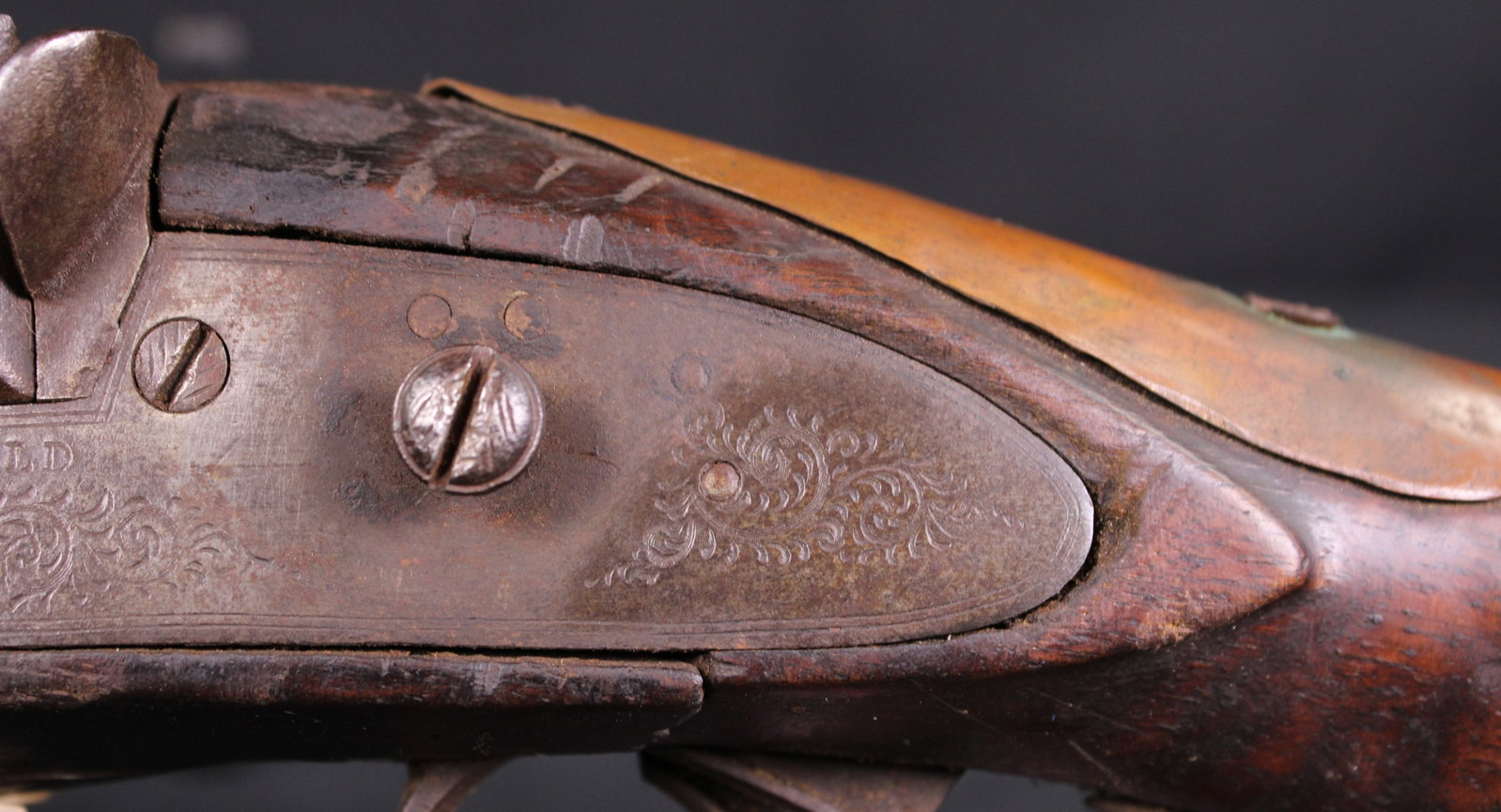 R. Wakefield Side-by-Side Black Powder Percussion 12ga Shotgun (JAA) - 4