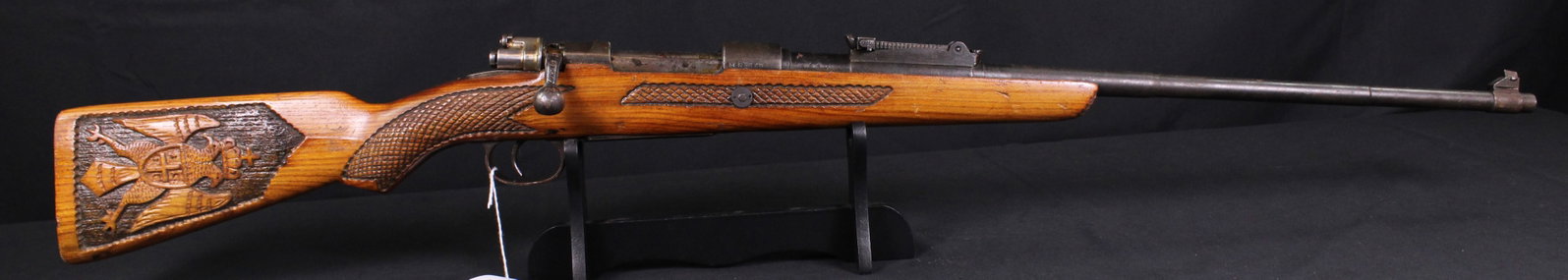 Yugoslavian M48 8mm Mauser (LTL): Description coming soon1 Bidders are welcome to preview items in person during our normal operating hours Tuesday through Saturday 11am-6pm. Estimated shipping parcel size (LxWxH) 48 inches x 8