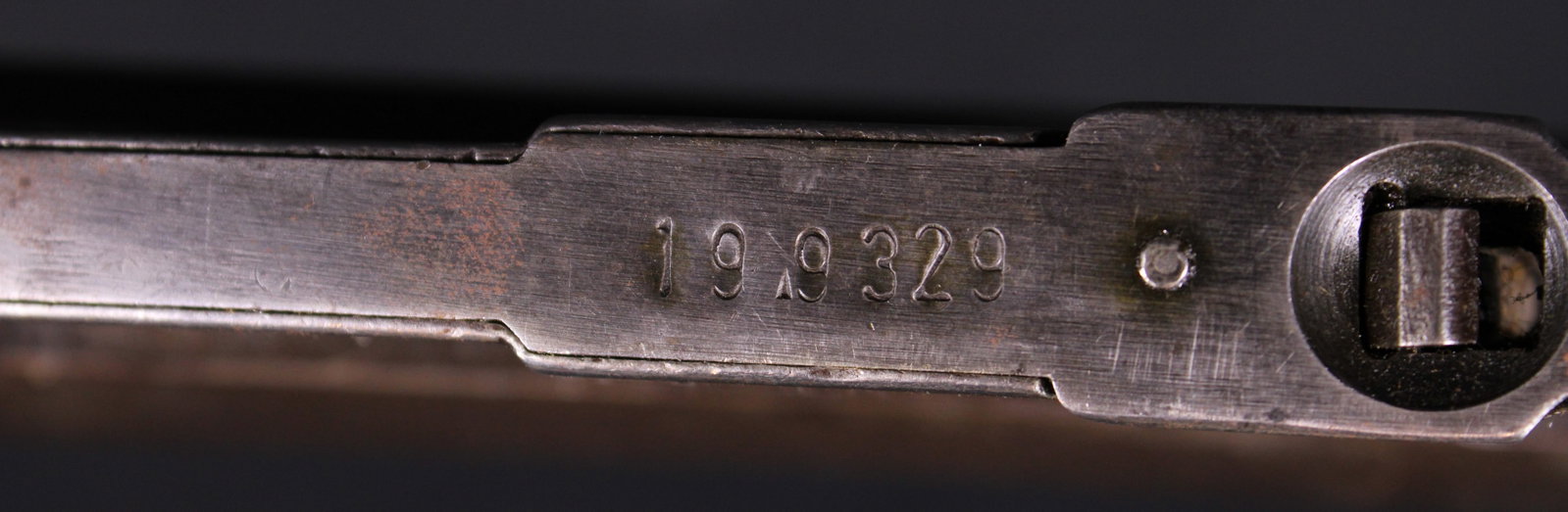 1917 Dated Russian Model 1891 Mosin Nagant Barrel, Reciever, And Magazine Assembly (PBJ) - 2