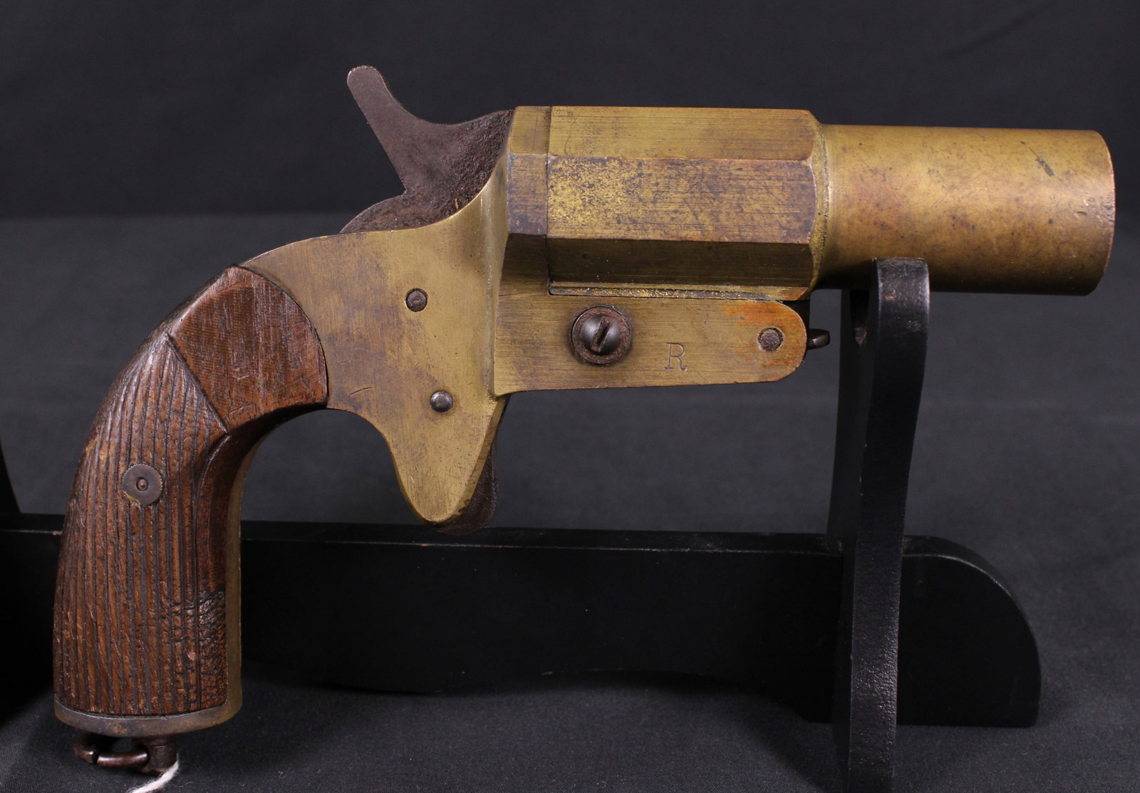 Flare Pistol (FMI): Description coming soon! Bidders are welcome to preview items in person during our normal operating hours Tuesday through Saturday 11am-6pm. Estimated shipping parcel size (LxWxH) 12 inches x 12