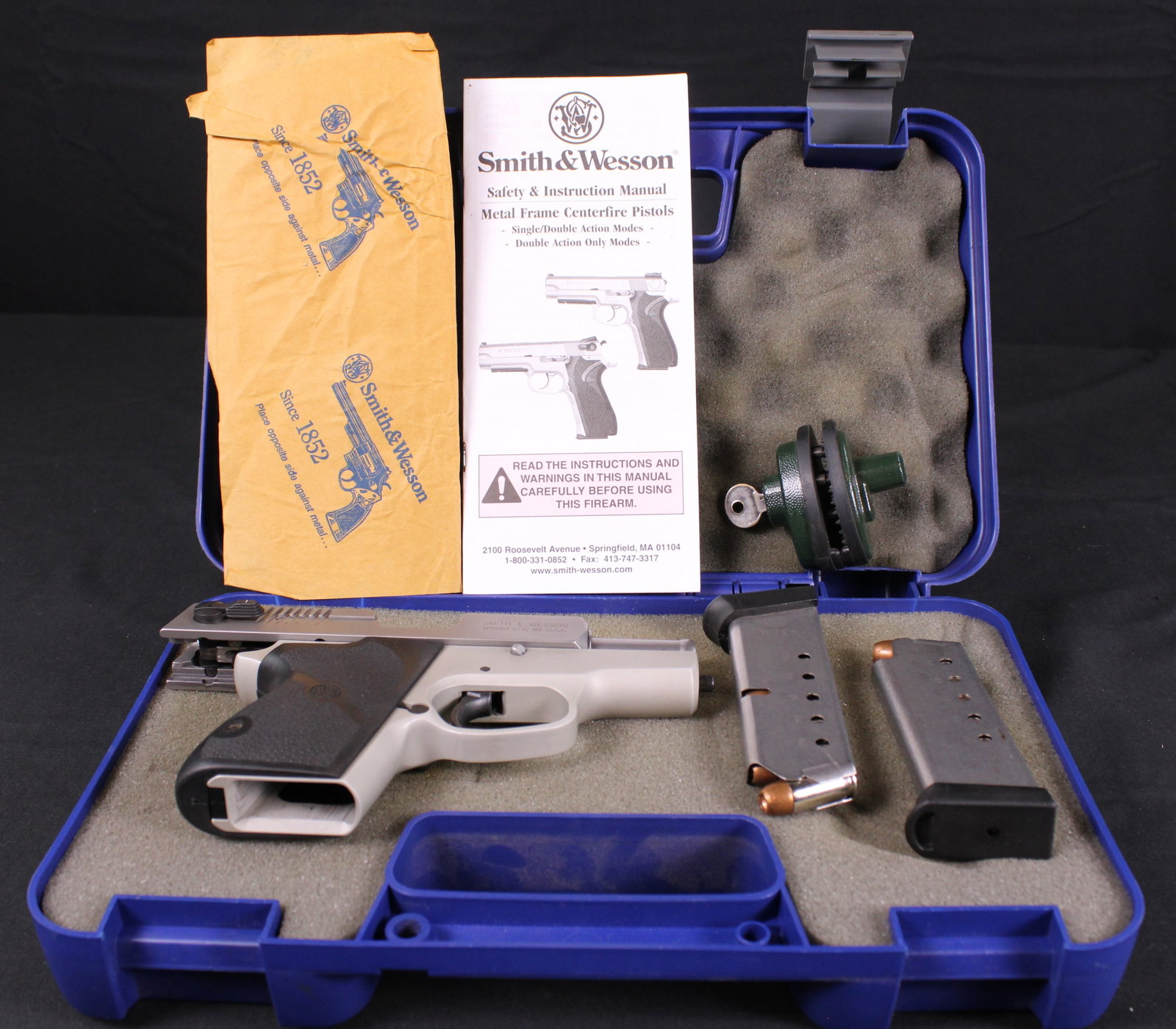 S&W Model CS45 "Chief's Special" 9x19mm Semi-Automatic Pistol FFL Required: BDK9635 (VWC) - 3