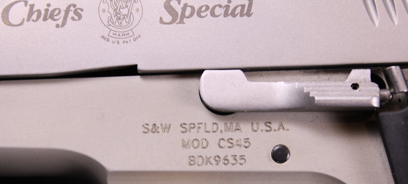 S&W Model CS45 "Chief's Special" 9x19mm Semi-Automatic Pistol FFL Required: BDK9635 (VWC) - 5