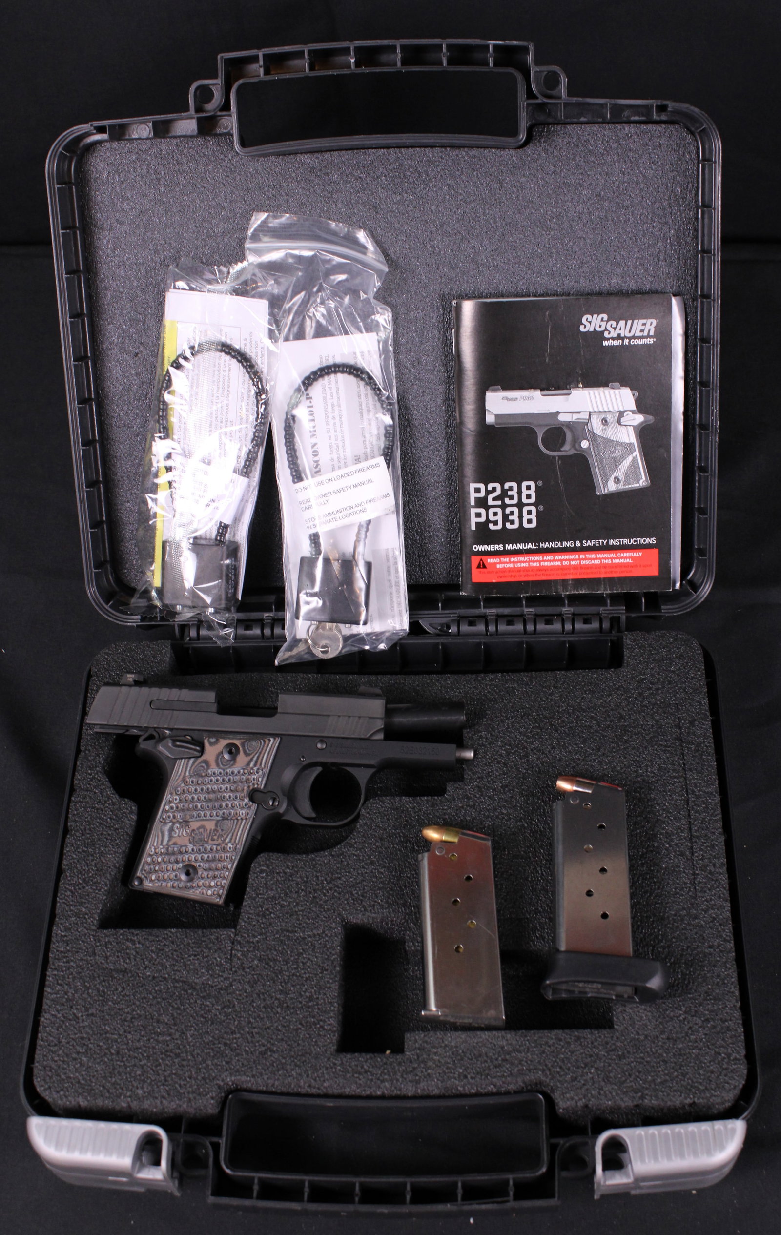 Sig Sauer P938 9x19mm Semi-automatic Pistol (VWC) - 3
