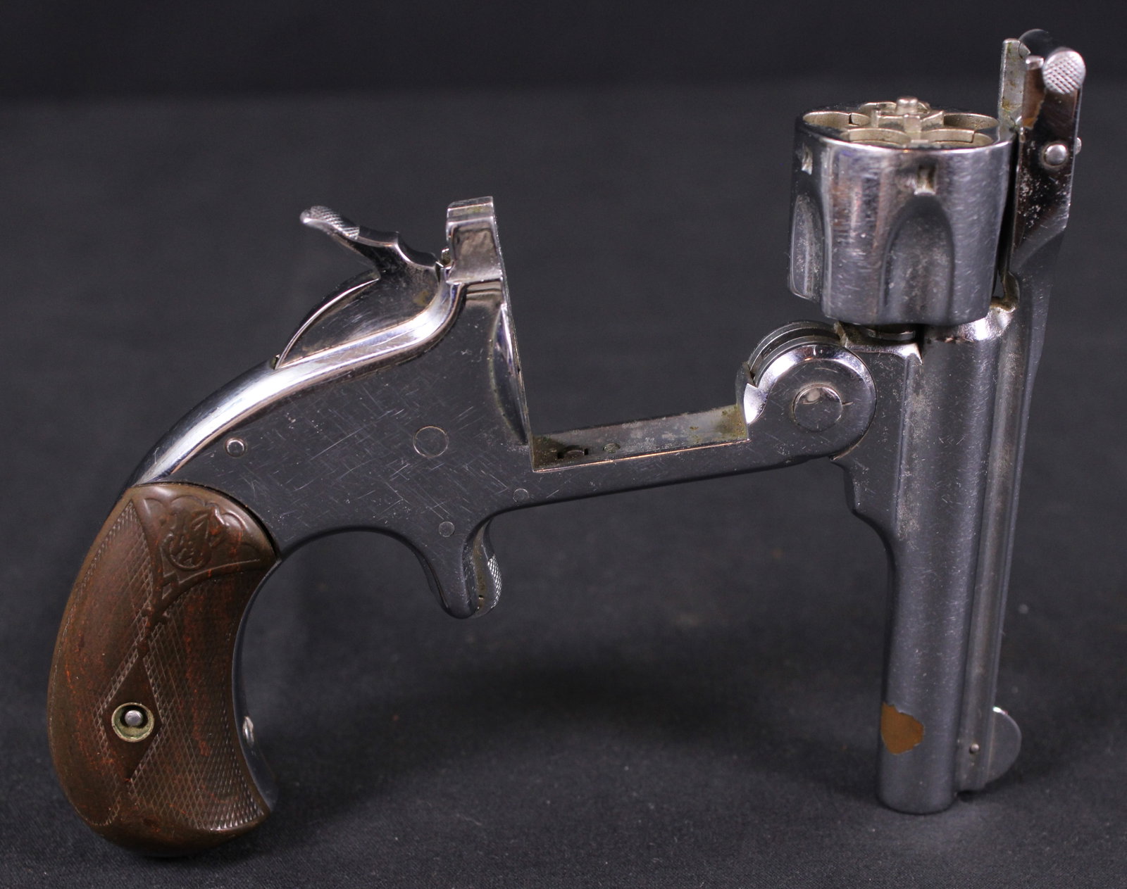 Antique S&W Model 1 1/2 Top Break Single Action Revolver (NCR) - 4