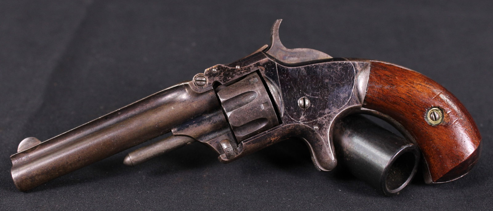 Antique S&W No. 1 Third Issue .22 Short Single Action Revolver (NCR) - 2