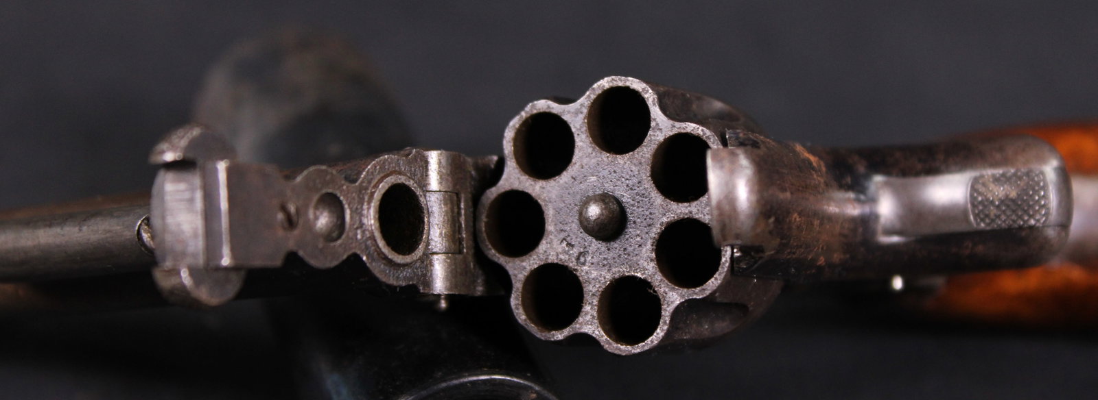 Antique S&W No. 1 Third Issue .22 Short Single Action Revolver (NCR) - 3