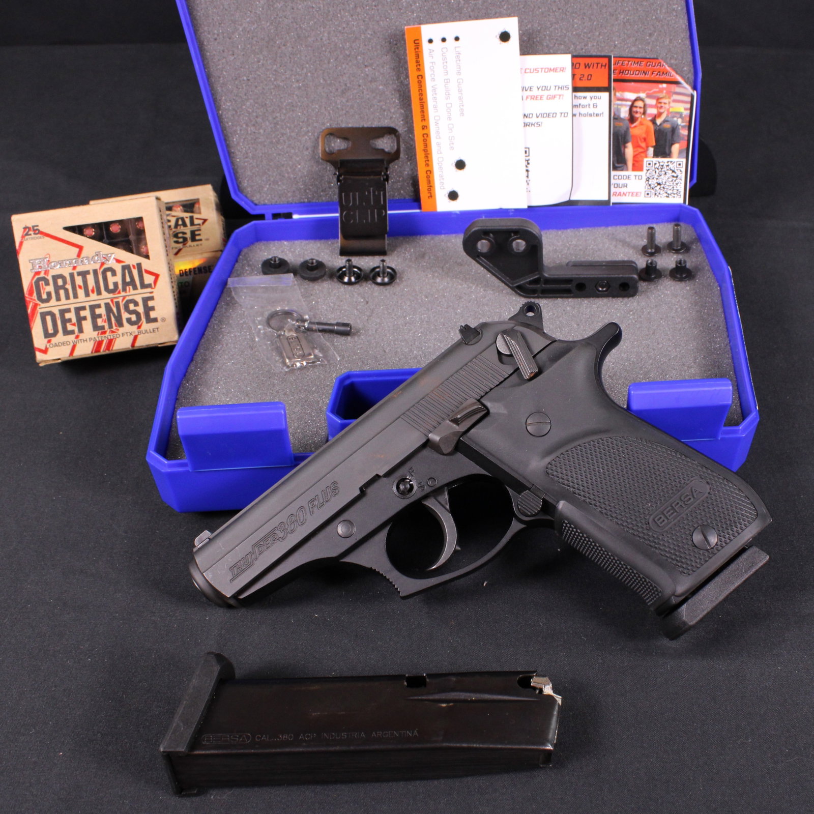 Bersa Thunderer 380 Plus .380 Acp Semi-automatic Pistol Ffl Req: N16016 (VWC) - 2