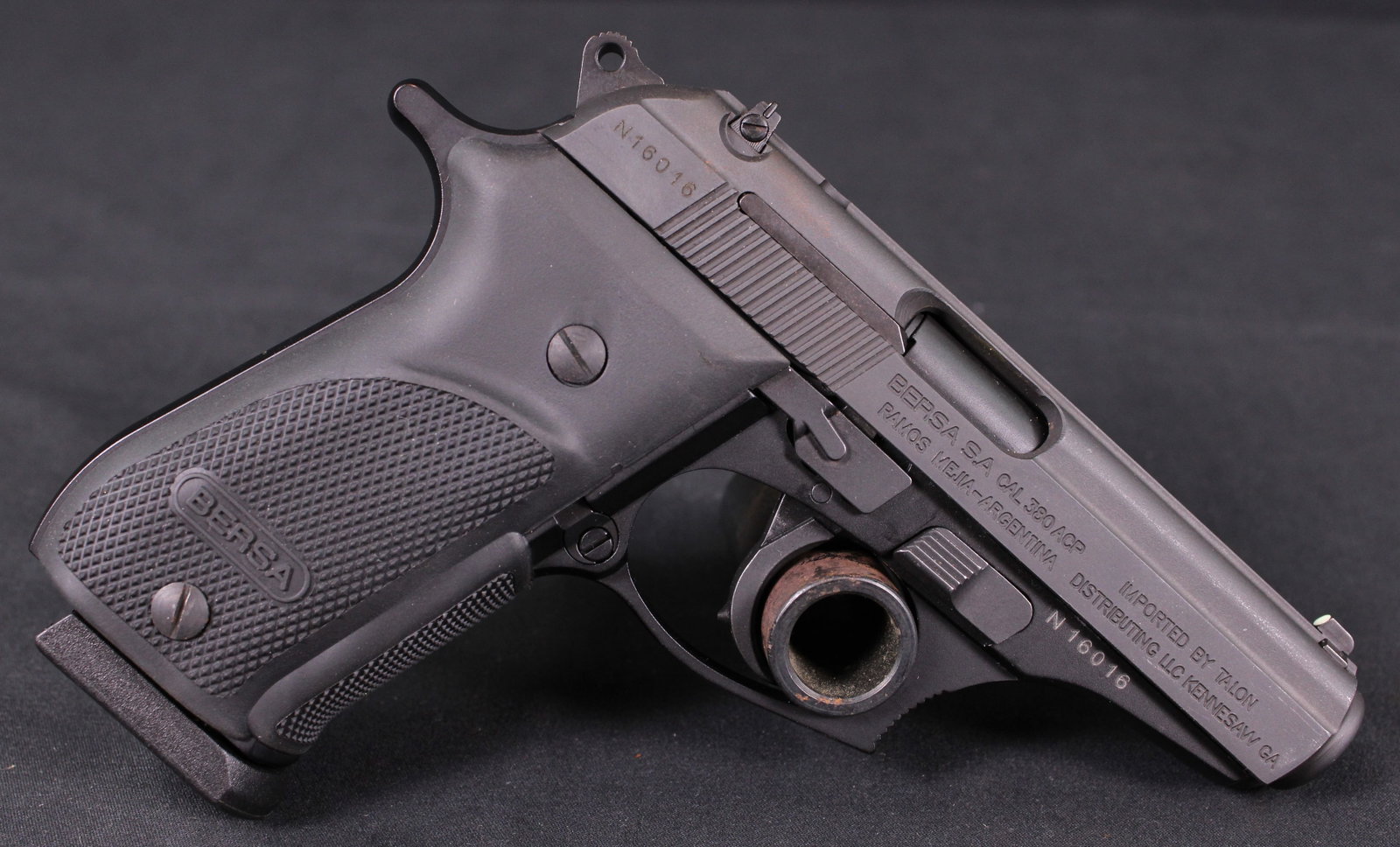 Bersa Thunderer 380 Plus .380 Acp Semi-automatic Pistol Ffl Req: N16016 (VWC) - 6