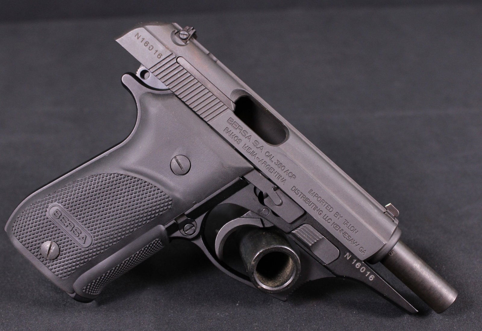 Bersa Thunderer 380 Plus .380 Acp Semi-automatic Pistol Ffl Req: N16016 (VWC) - 7