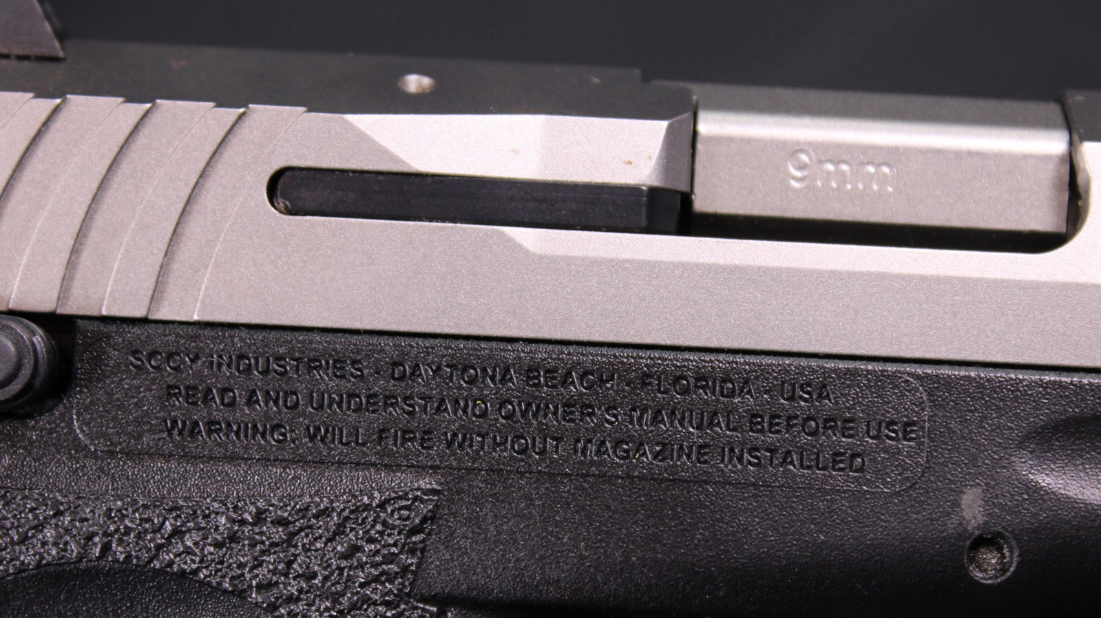 SCCY Industries SCCY 9x19mm Semi-automatic Pistol FFL Req: 710134 (HWE) - 3