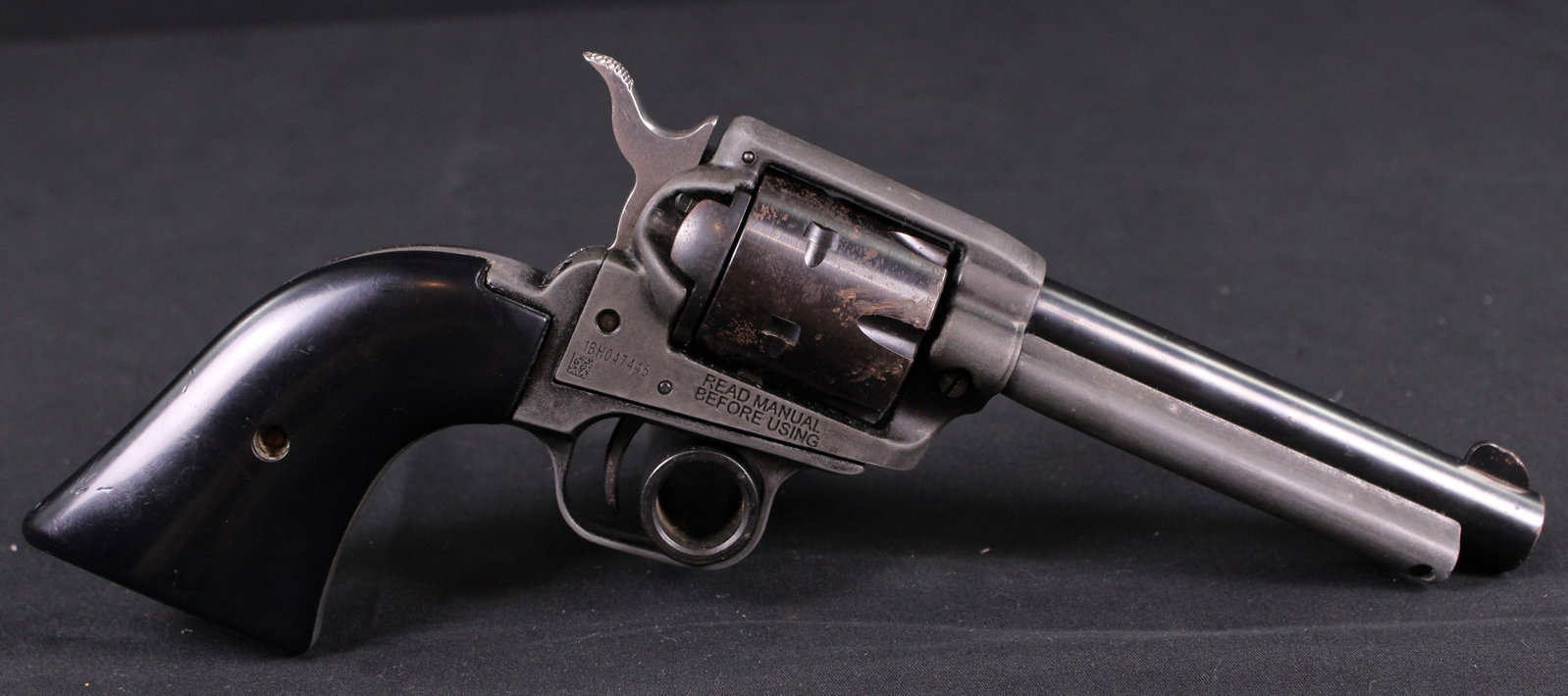 Heritage Rough Rider .22 LR Single Action Revolver:1BH047445 (JAA): Description coming soon! Bidders are welcome to preview items in person during our normal operating hours Tuesday through Saturday 11am-6pm. Estimated shipping parcel size (LxWxH) 12 inches x 12