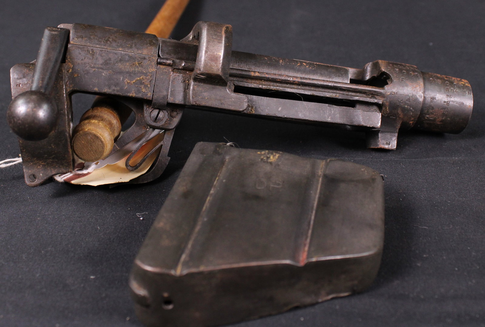 G.R.I. No. 1 Mk. III SMLE/ Enfield .303 Brit Bolt Action Receiver FFL Req: 25001 R (FMI) - 2