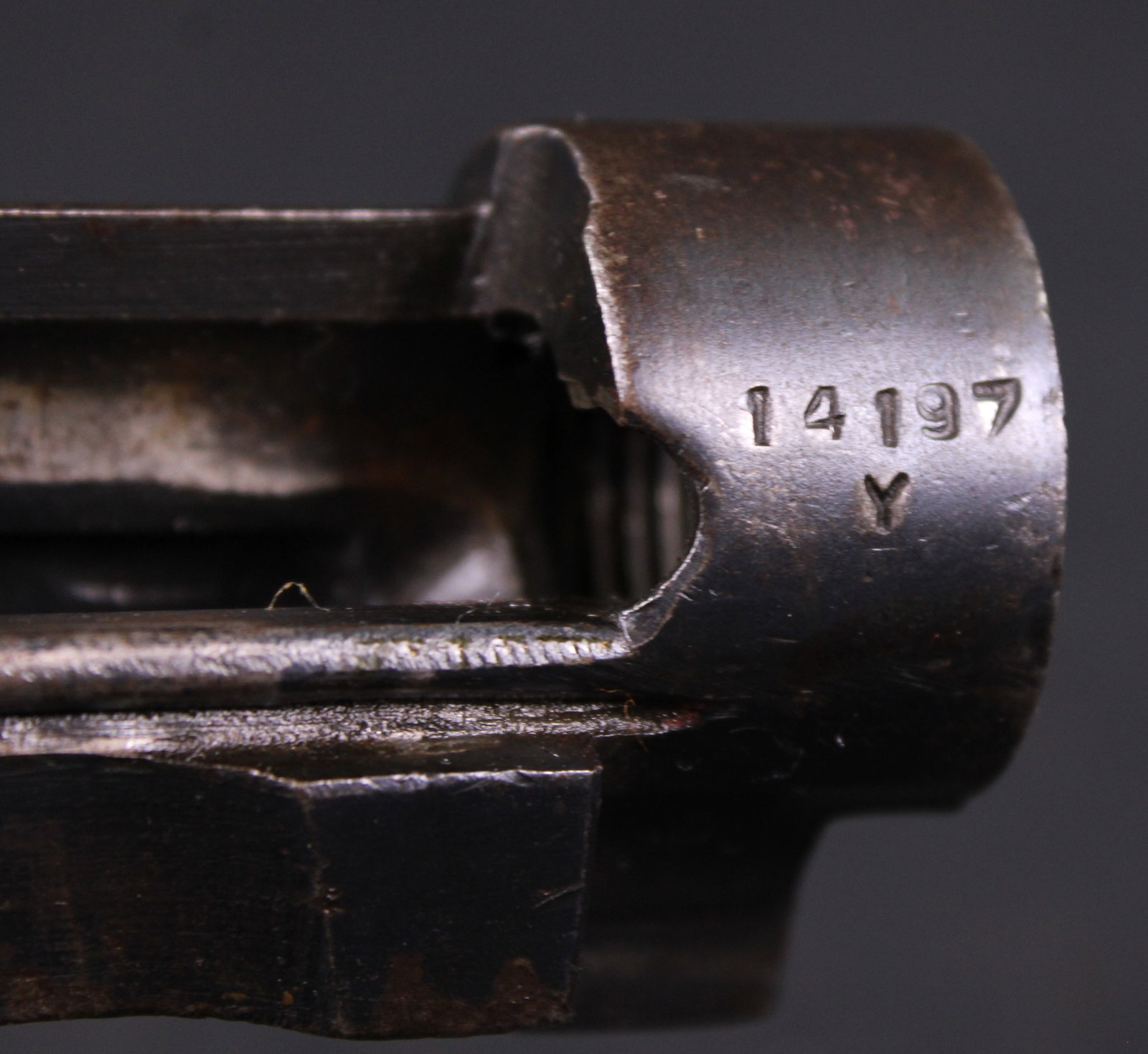 G.R.I. No. 1 Mk. III SMLE/ Enfield .303 Brit Bolt Action Receiver FFL Req: 14197 Y (JAA) - 3