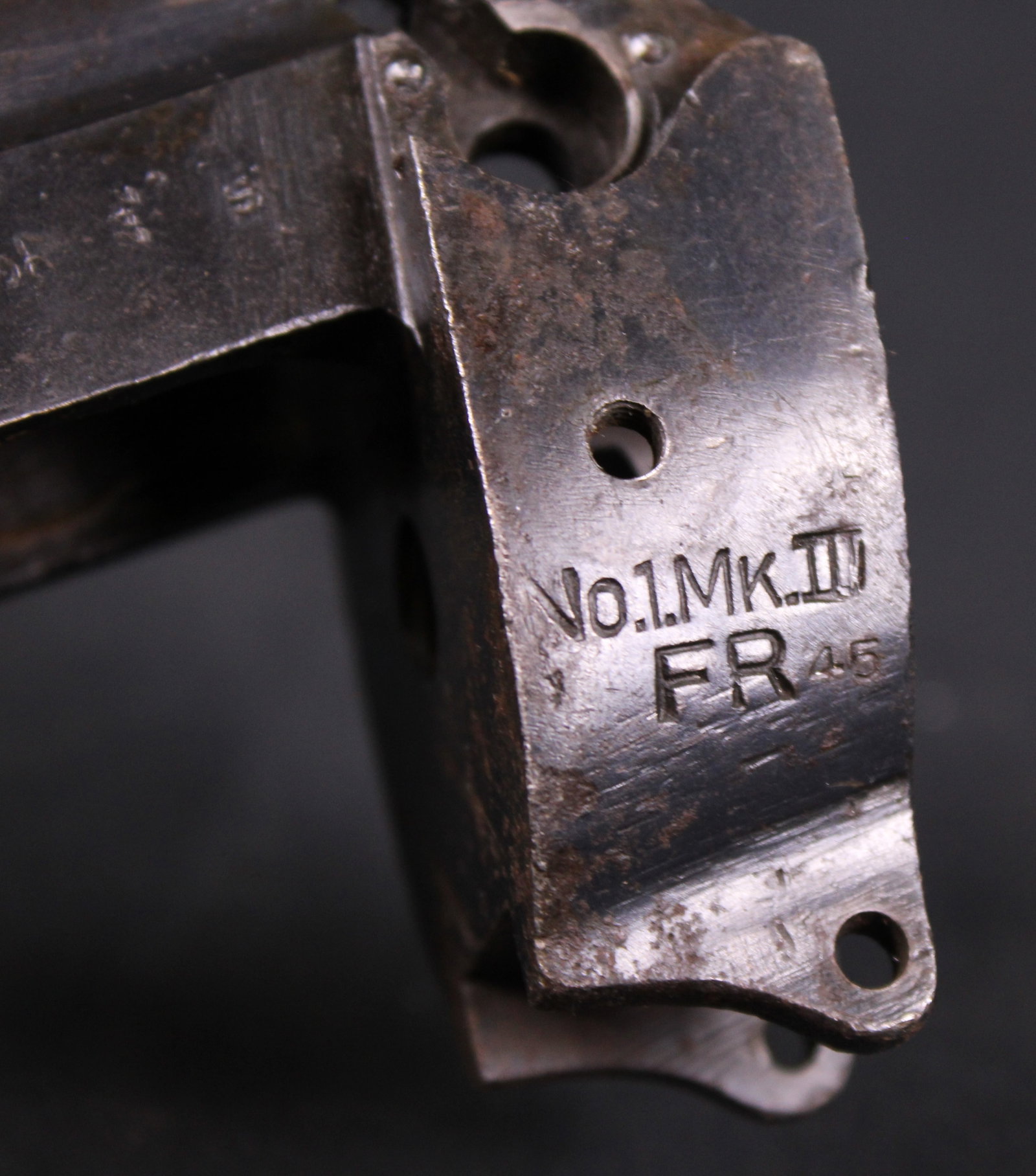 G.R.I. No. 1 Mk. III SMLE/ Enfield .303 Brit Bolt Action Receiver FFL Req: 14197 Y (JAA) - 5