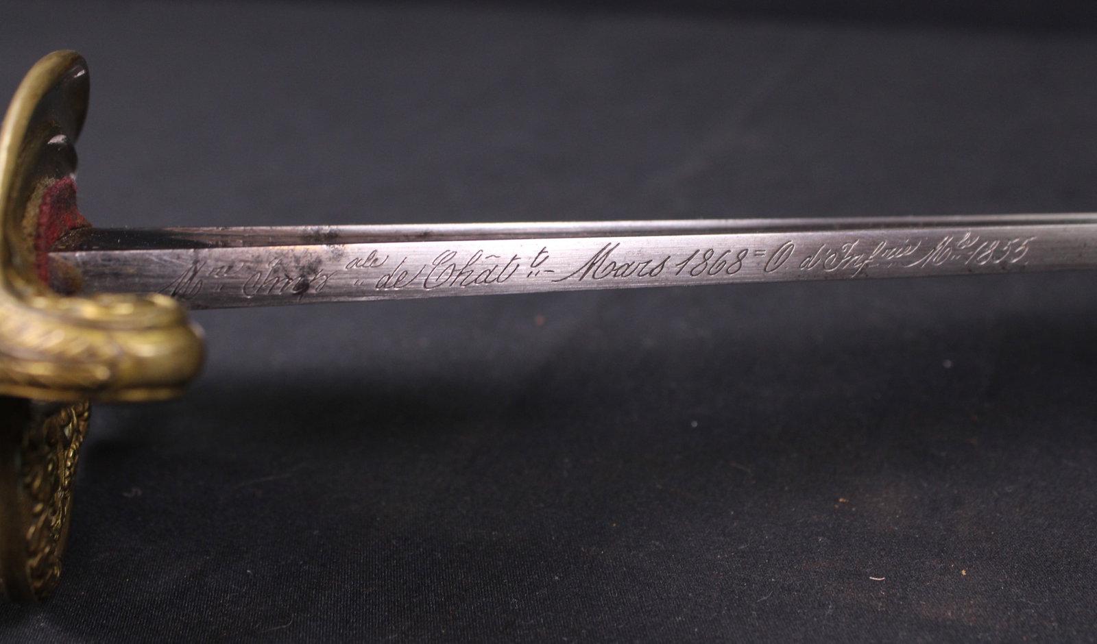 1868 French Infantry Officer Sabre by Zhornof - 8
