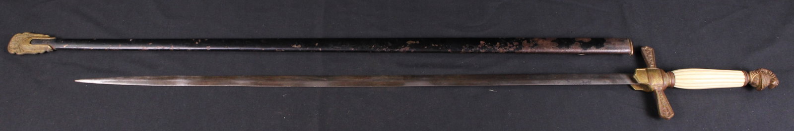 c.1850-1870 New York Regiment Civil War Sword (SNR) - 2