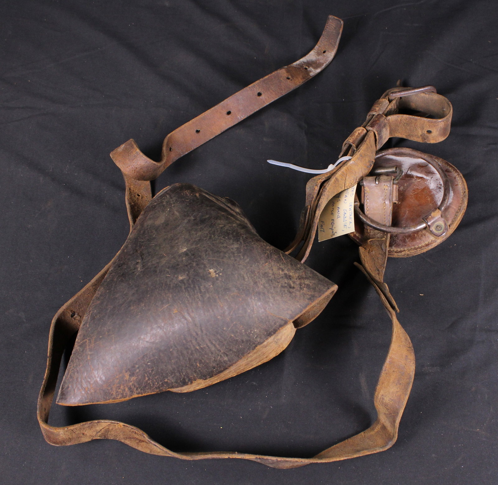 Large Group Lot: WWI USGI and USMC Saddle and Bridal Accessories (FMI) - 2