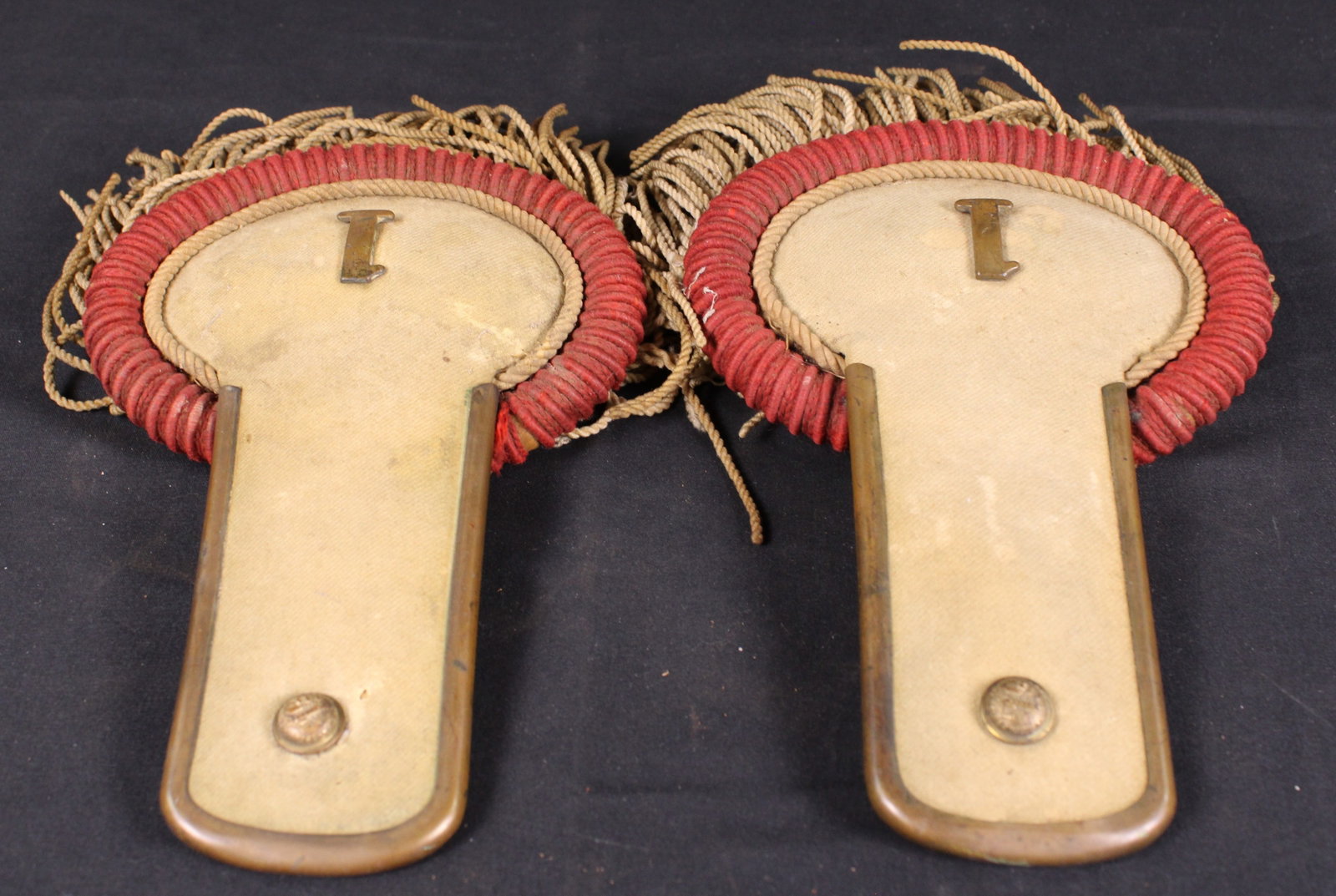 Vintage New Hampshire Militia/ National Guard Shoulder Boards c.1870s (KFC) - 2