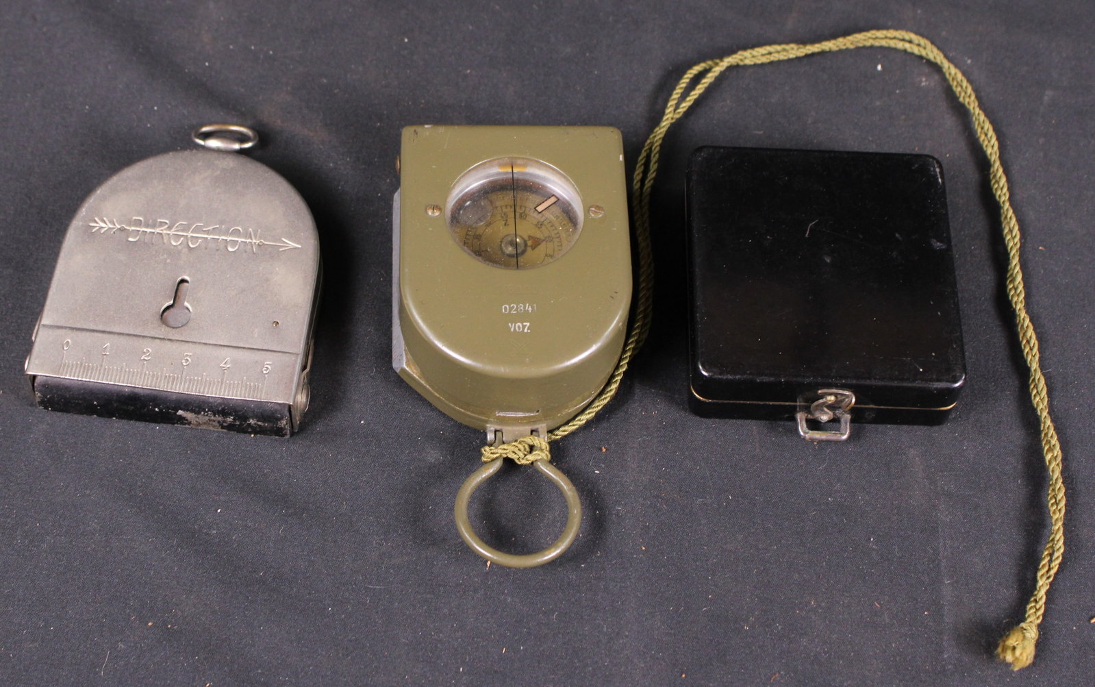 Group Lot of WWII Military Compasses (KFC) - 2