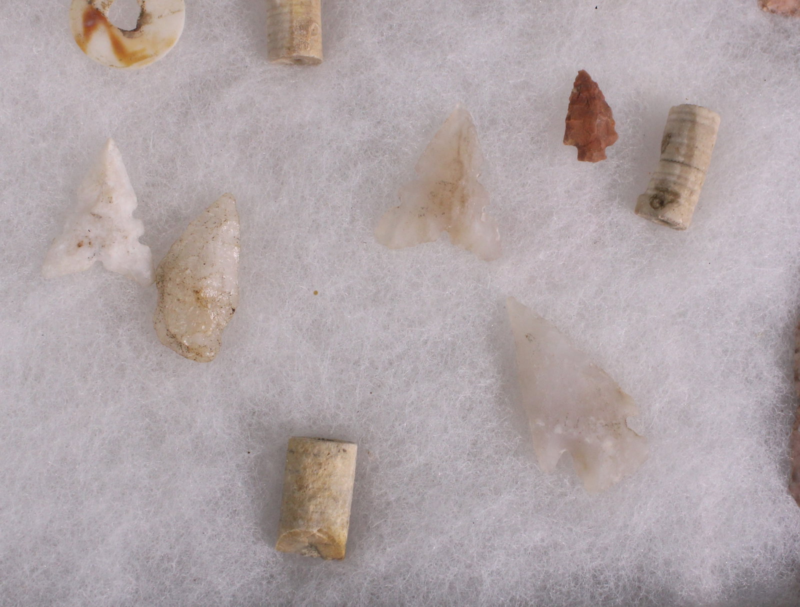 Native American Necklace Pieces and Arrow Heads (SNR) - 2