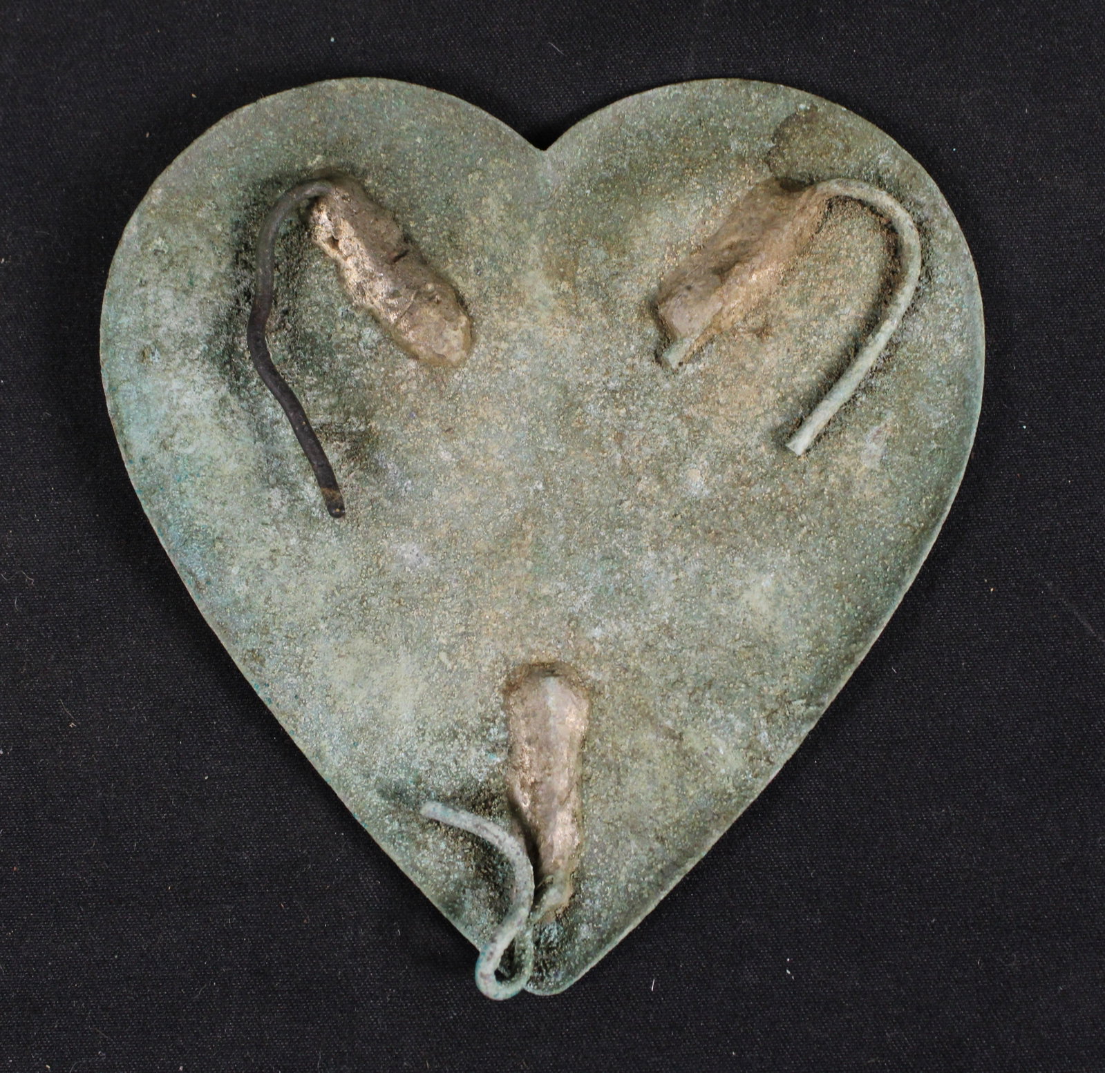 Excavated Civil War Era Horse Harness Heart Martingale (SNR) - 2
