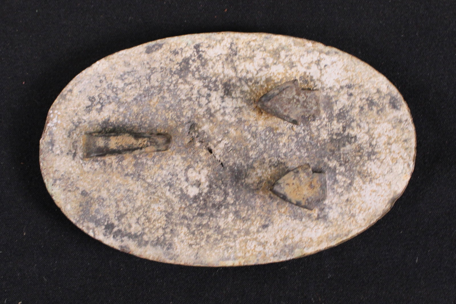 Civil War-era Union "U.S." Oval Belt Plate (SNR) - 2