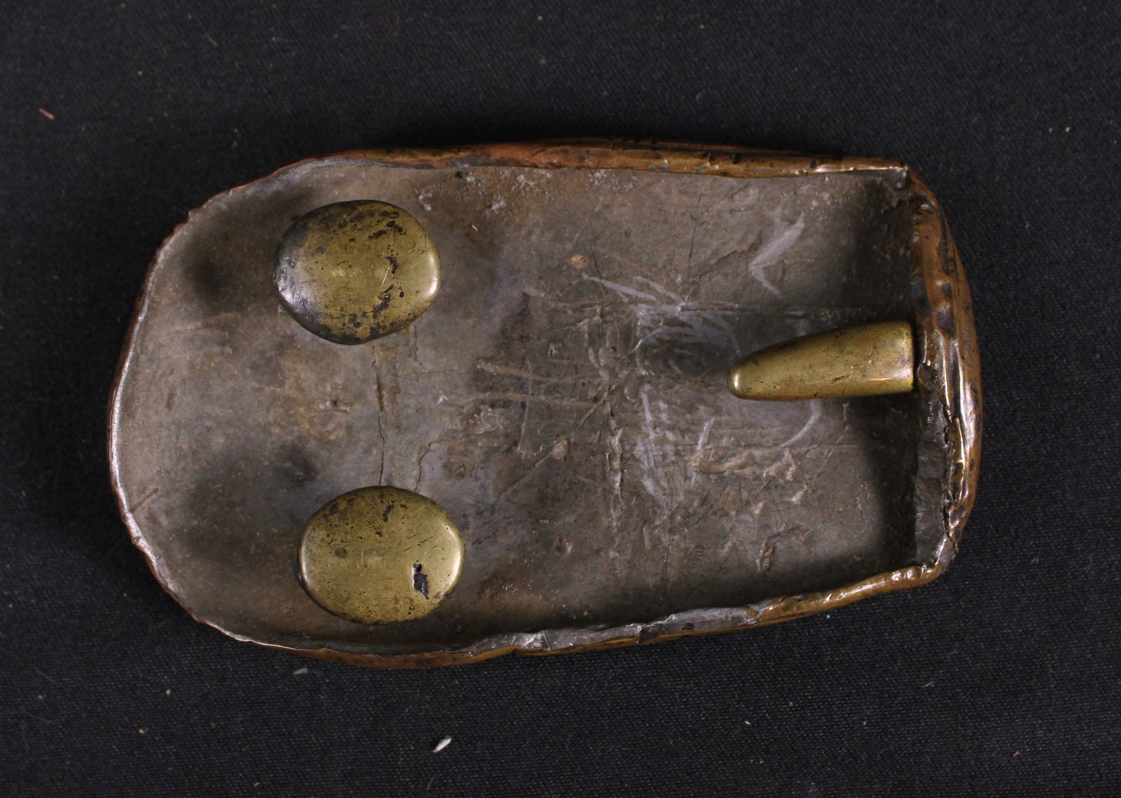 Civil War-era Union "U.S." Oval Belt Plate (SNR) - 2