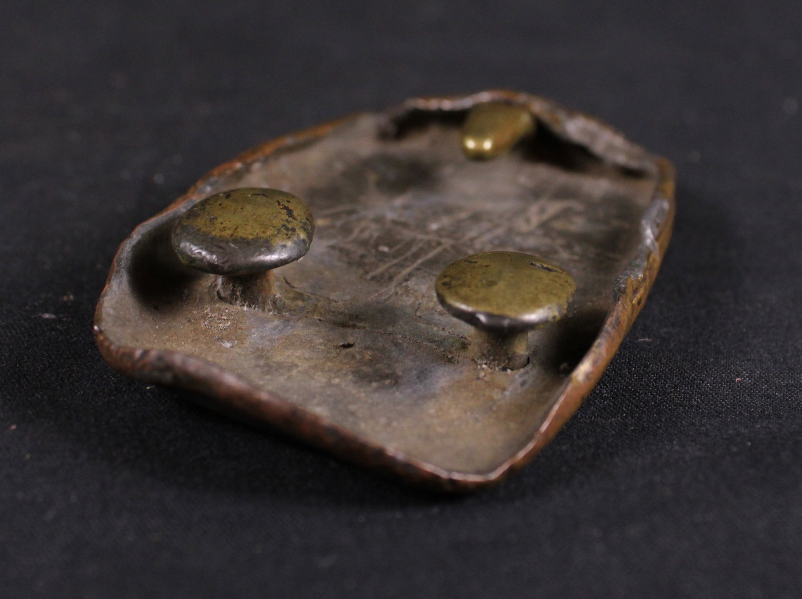 Civil War-era Union "U.S." Oval Belt Plate (SNR) - 3
