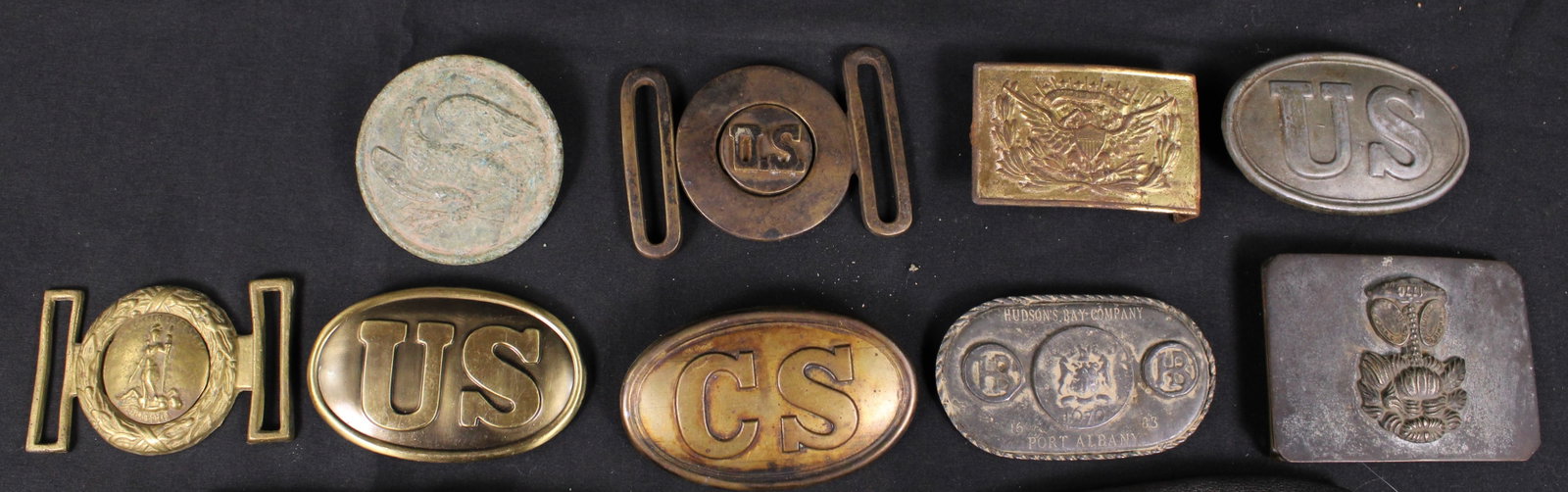 Large Group Lot: Suspected Civil War-era Items (Some Reproduction) (SNR) - 2