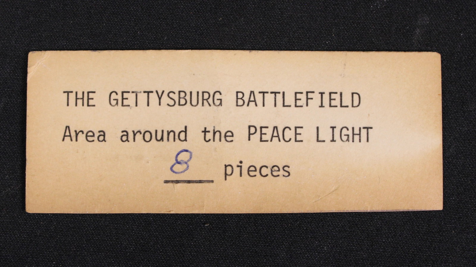 Gettysburg Battlefield Excavated Cannonball Shards (SNR) - 4