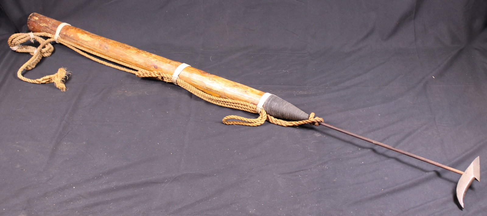 Vintage Large Whaling Harpoon from North Carolina (JAA): Description coming soon! Description coming soon! Bidders are welcome to preview items in person during our normal operating hours Tuesday through Saturday 11am-6pm. Estimated shipping parcel size
