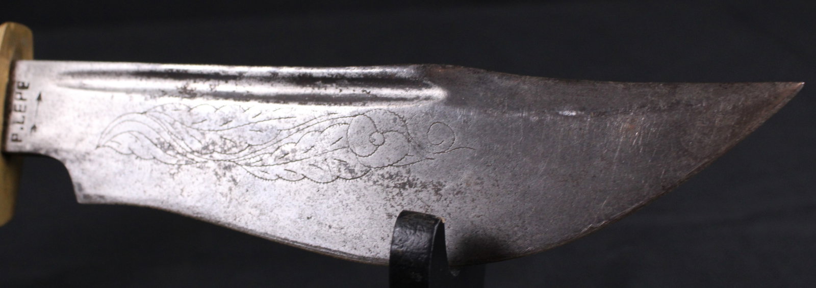 Vintage P. Lepe Mexican Bowie Knife Made Between The 1920s And 1940s (SNR) - 4