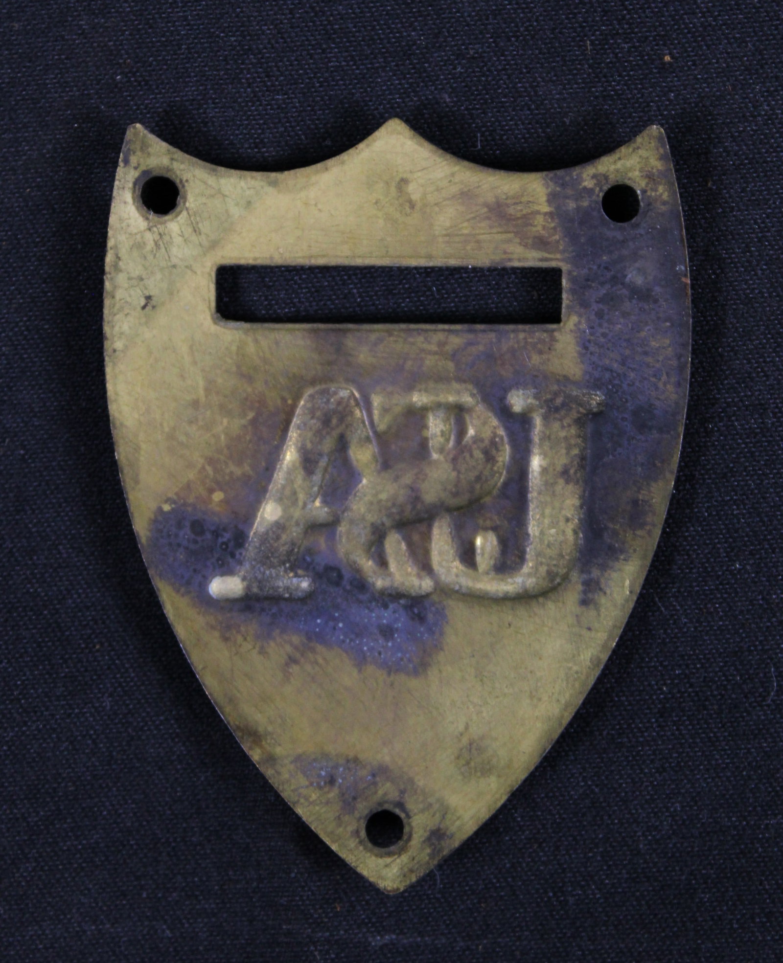 Civil War Era Union Stamped Saddle Insignia (SNR) - 2