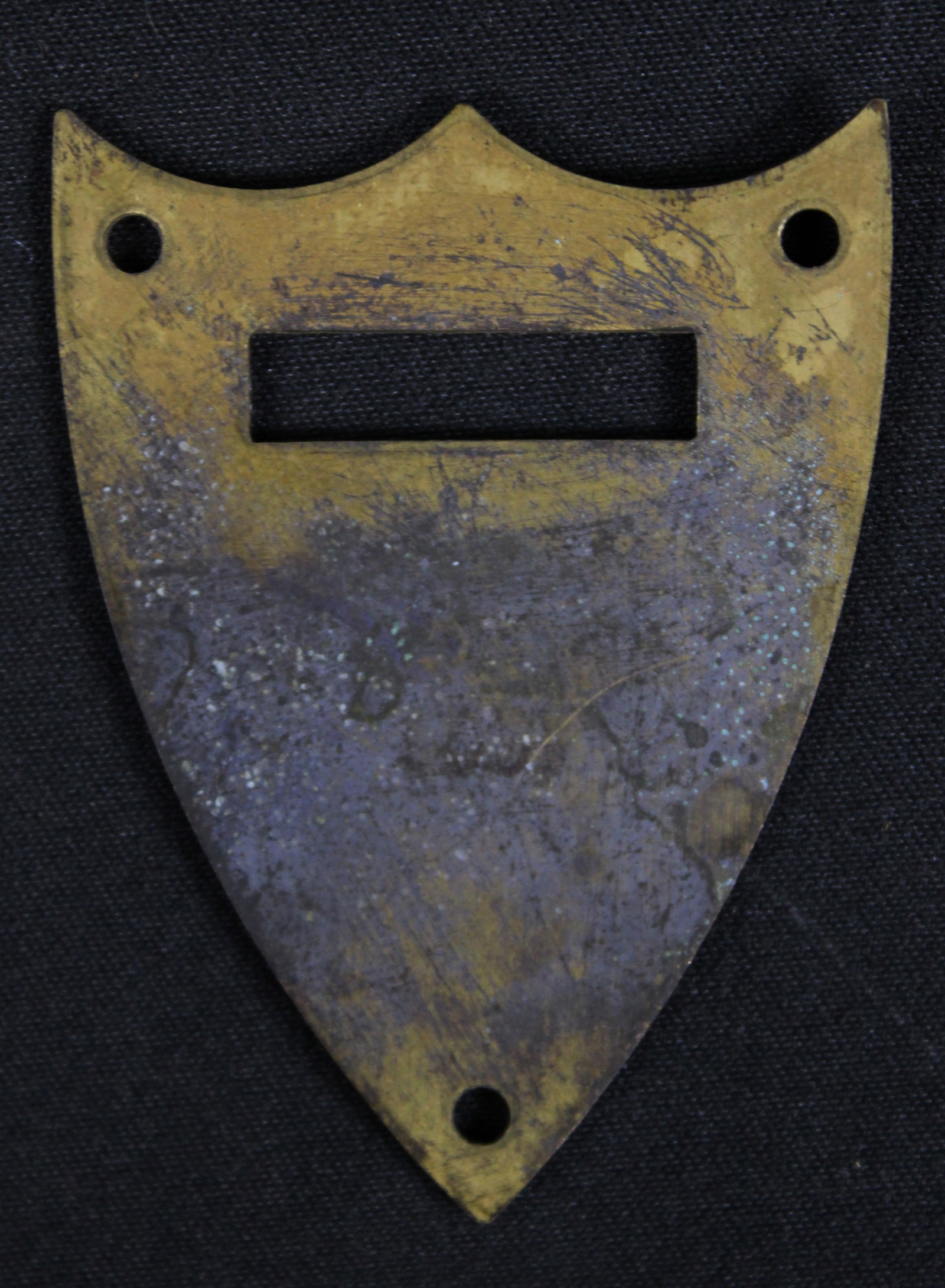 Civil War Allegheny Arsenal 1861 Dated Stamped Saddle Insignia (SNR) - 2