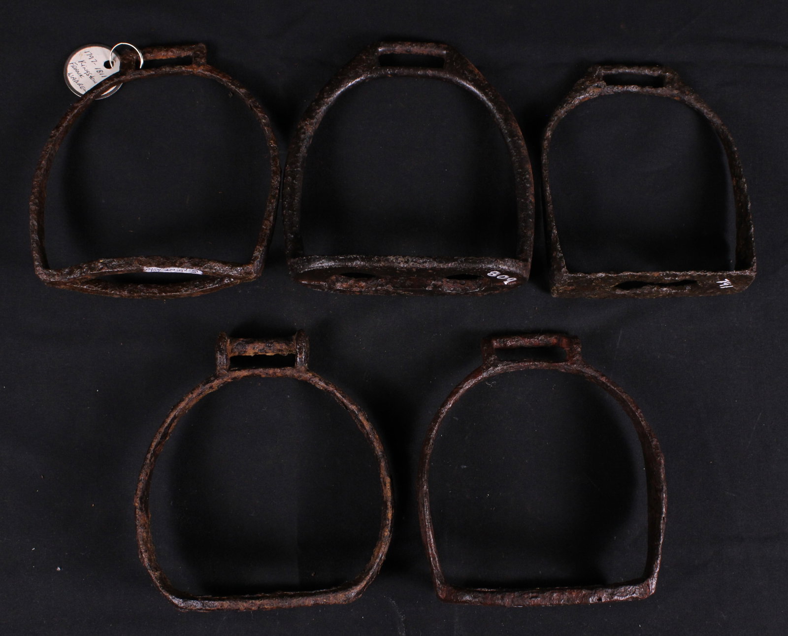 c.1780s-1820s Relic Grade Stirrups (SNR): Description coming soon! Bidders are welcome to preview items in person during our normal operating hours Tuesday through Saturday 11am-6pm. Estimated shipping parcel size (LxWxH) 12 inches x 10