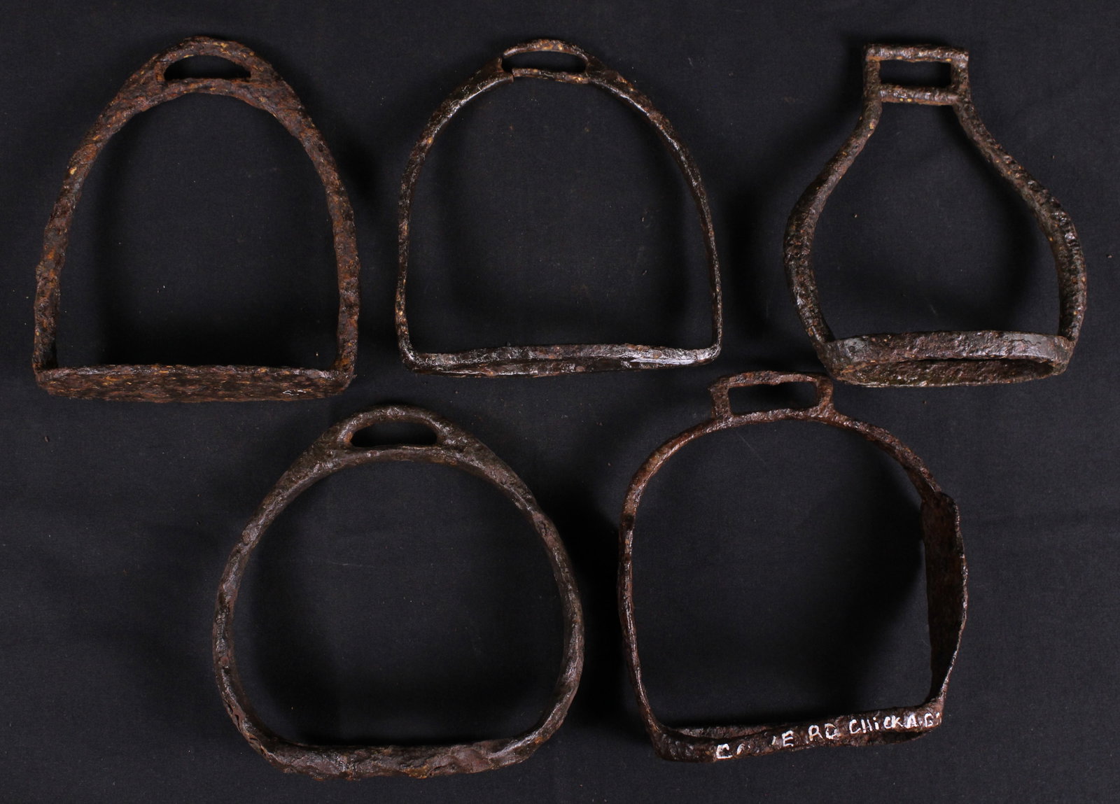 c.1780s-1820s Relic Grade Stirrups (SNR): Description coming soon! Bidders are welcome to preview items in person during our normal operating hours Tuesday through Saturday 11am-6pm. Estimated shipping parcel size (LxWxH) 12 inches x 10 inche
