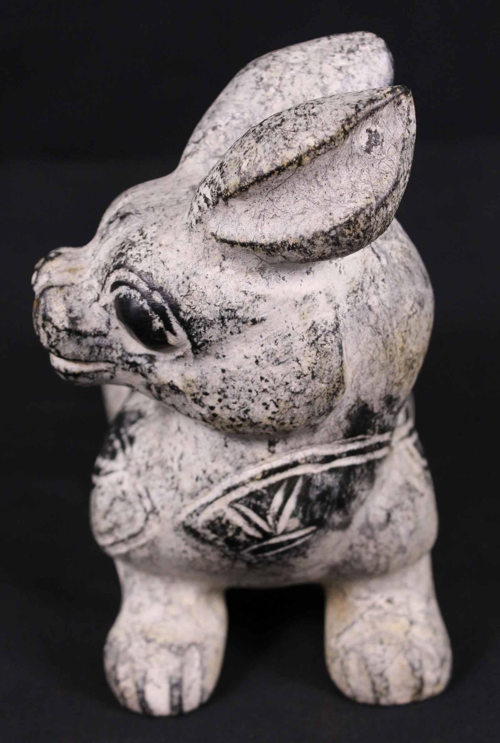 Chinese White Stone Hand-Carved Hair (SNR) - 3