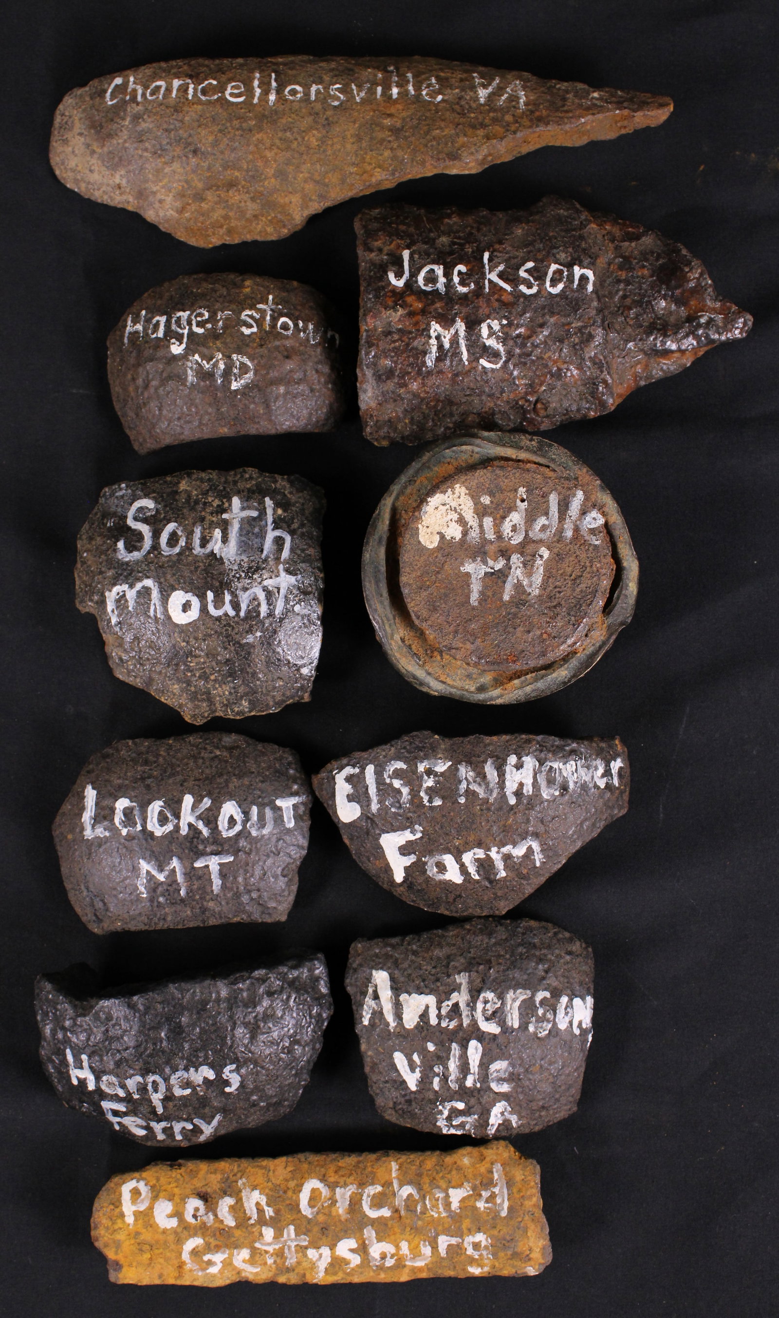 Civil War Era Cannonball Fragment Collection (SNR) - 3