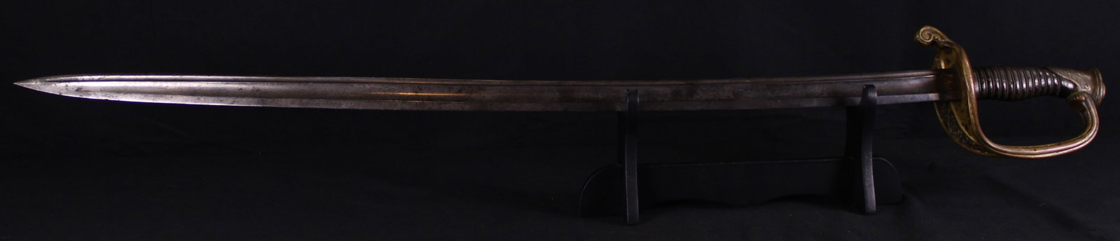 Antique French Model 1845 Saber (SNR): Description coming soon! Bidders are welcome to preview items in person during our normal operating hours Tuesday through Saturday 11am-6pm. Estimated shipping parcel size (LxWxH) 48 inches x 8 inches