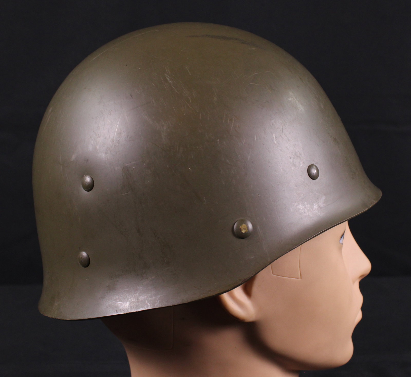 French Mle Helmet From 1950's (BTJ) - 11